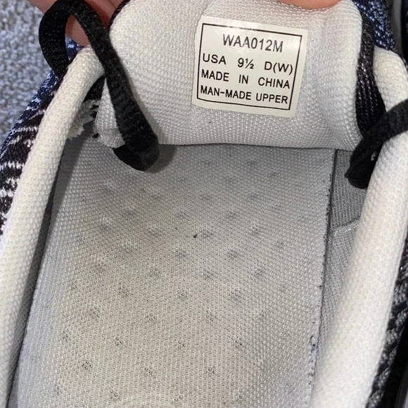 9.5 Propet TravelFit Pro Black & White Womens Sneakers Shoes - Picture 6 of 8